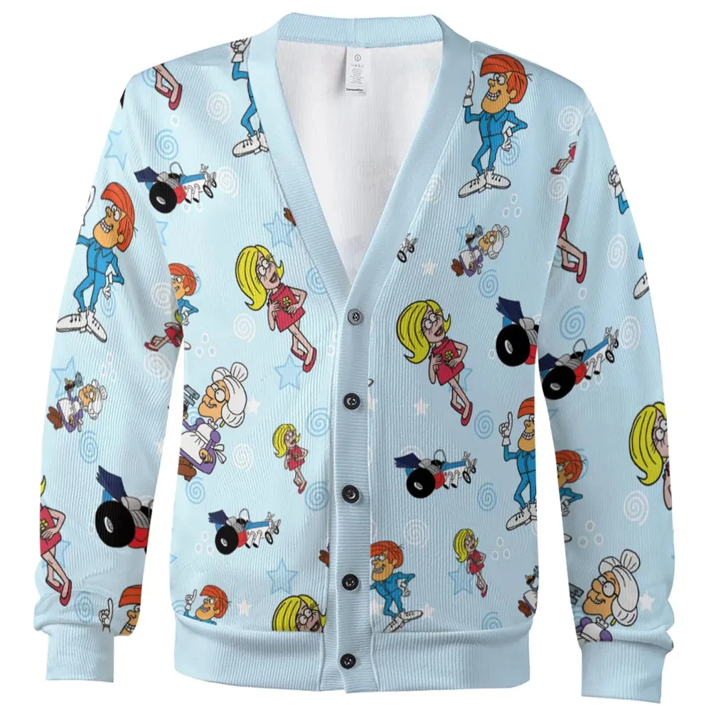 Retro Racer Tom Slick Cardigan - 2