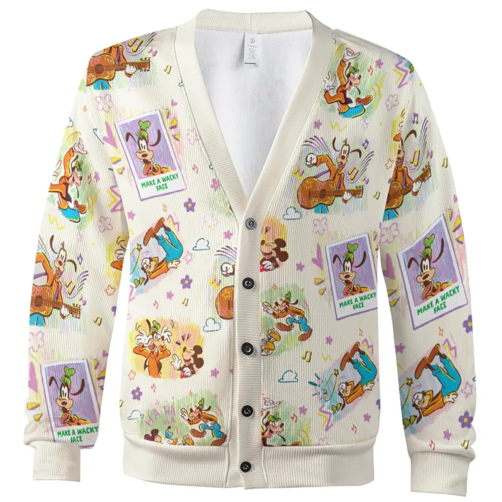 A Week With Goofy Cardigan - 2