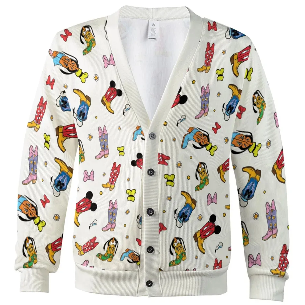 Cowboys Boot Magic Kingdom Cardigan - 2