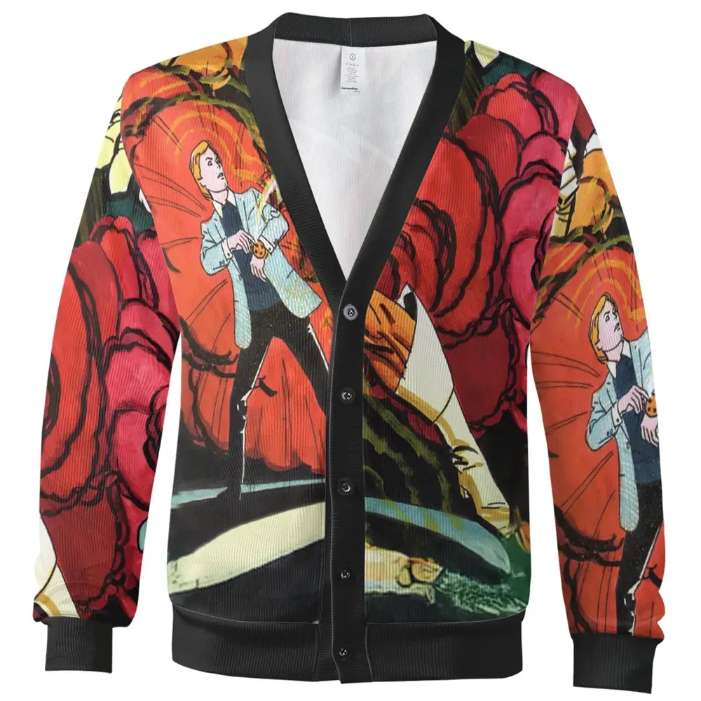 Dial H for Hero Cardigan - 2