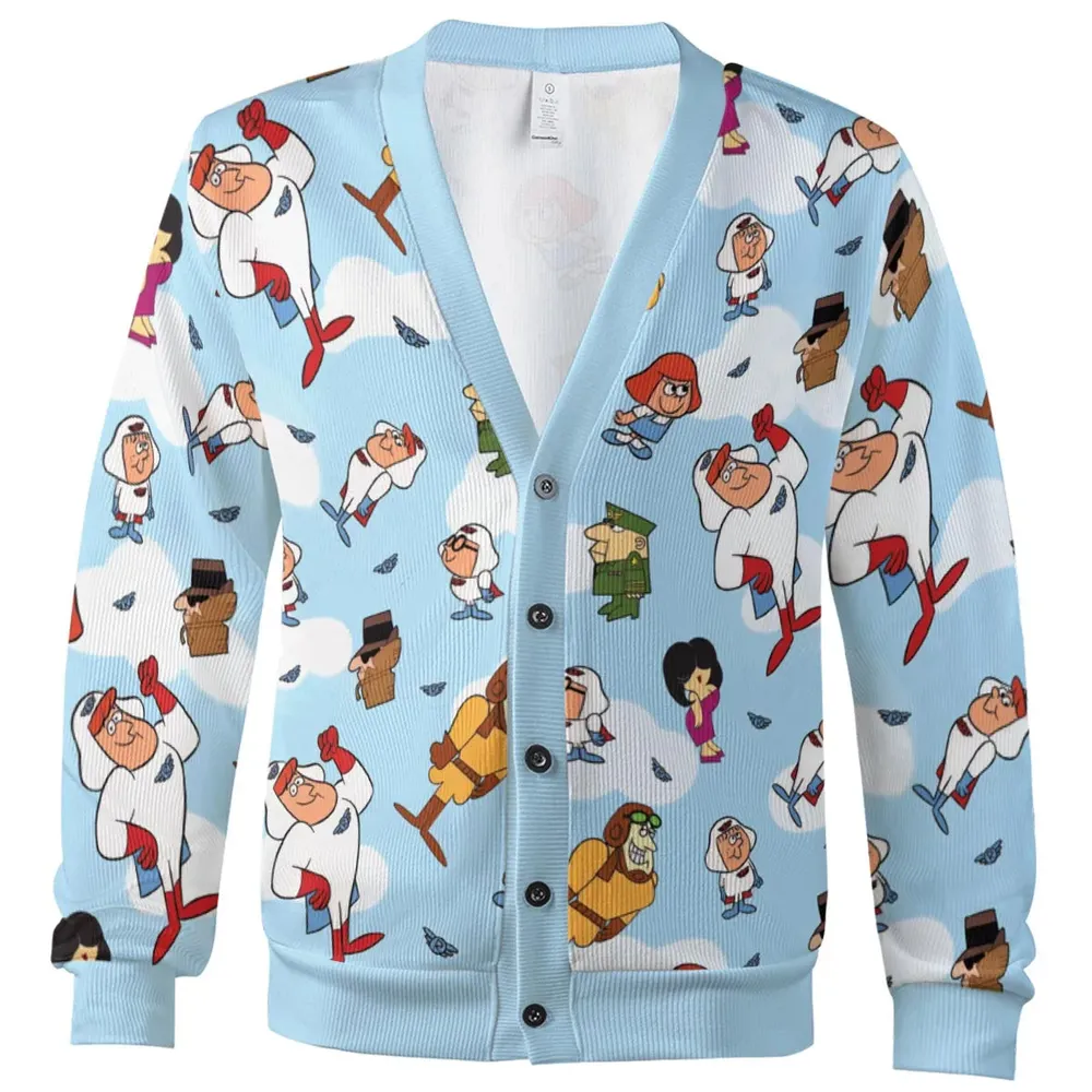 Roger Ramjet Characters Cardigan - 2