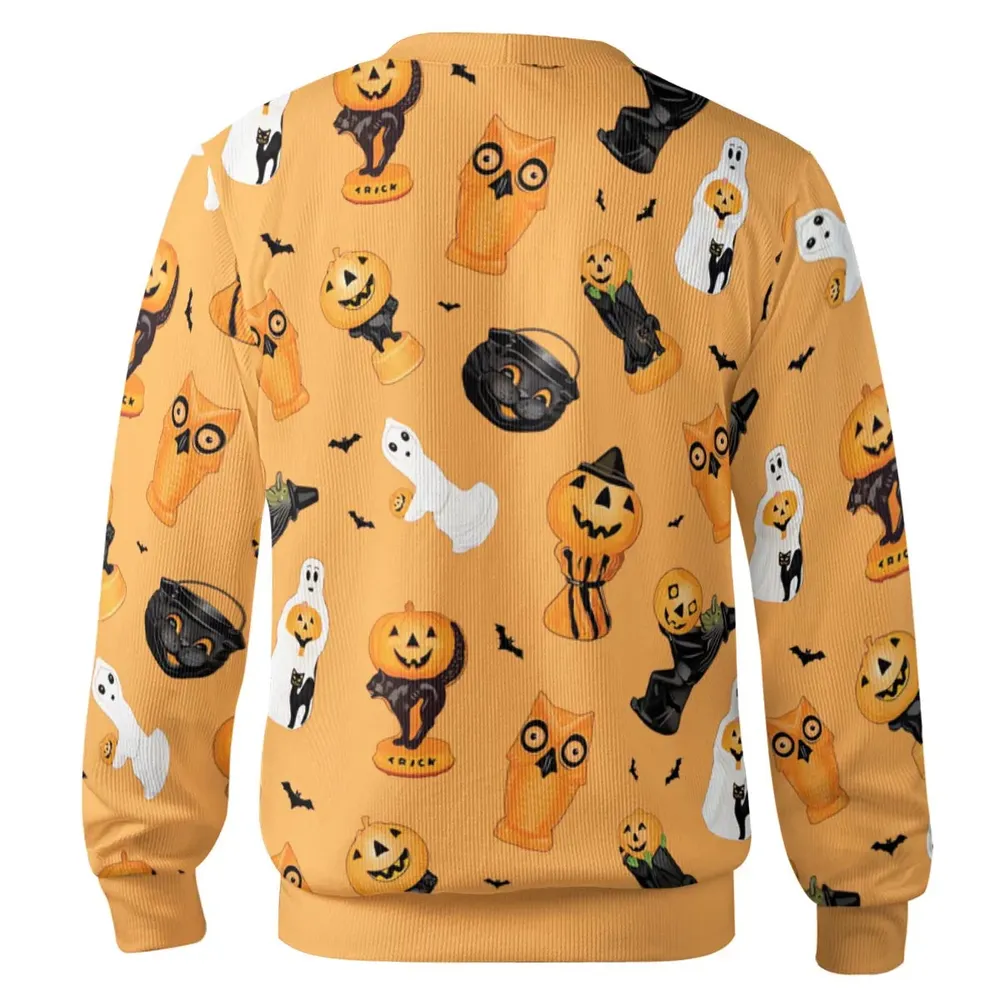 Have A Vintage Halloween Blow Mold Cardigan - 3
