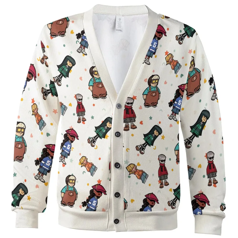 Cartoon Squad Kids Next Door Cardigan - 2