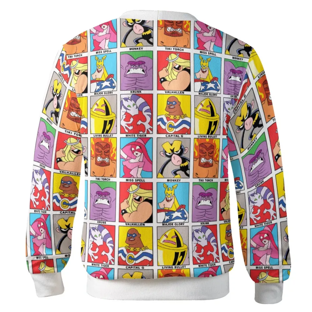 Cartoon Power The Justice Friends Cardigan - 3