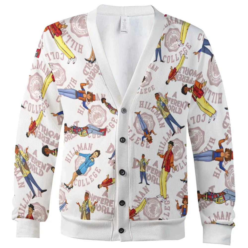 A Different World Characters Cardigan - 2