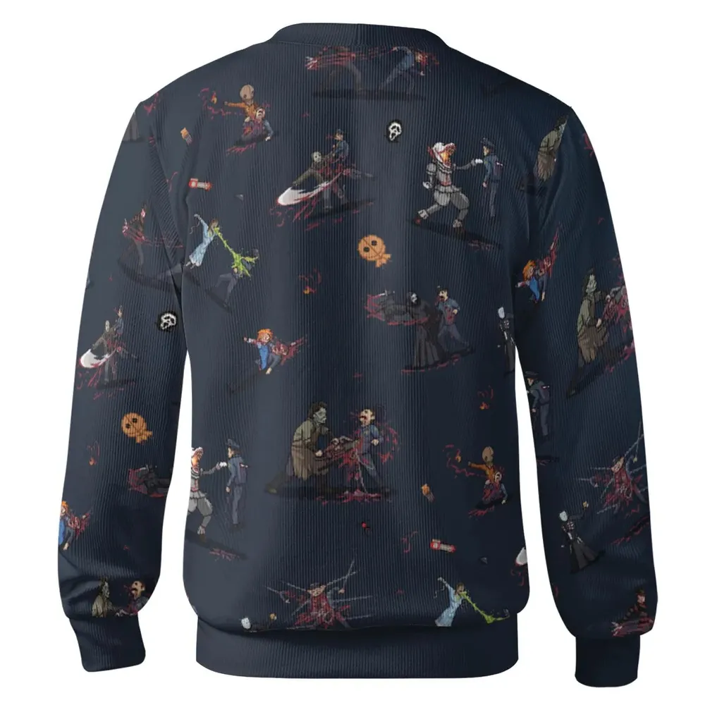 Slashers Assemble Horror Characters Cardigan - 3