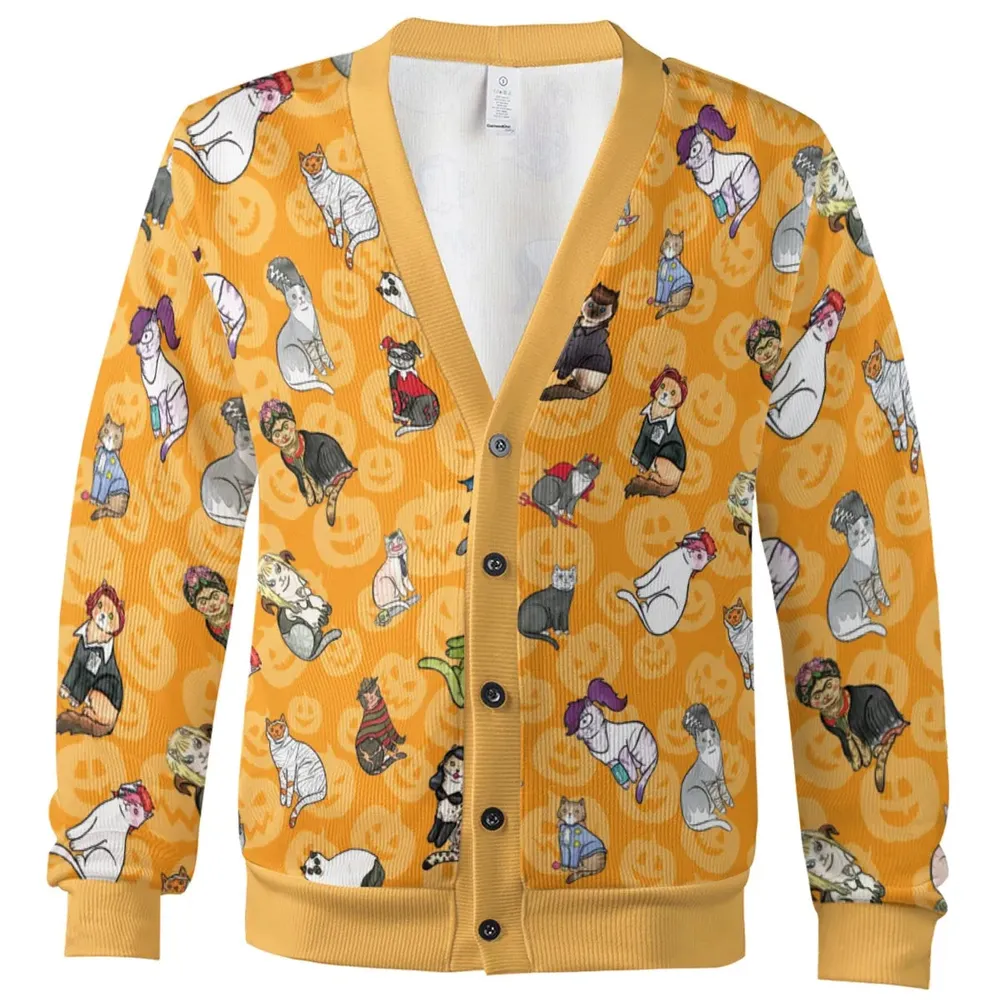 Meowloween Cardigan - 2