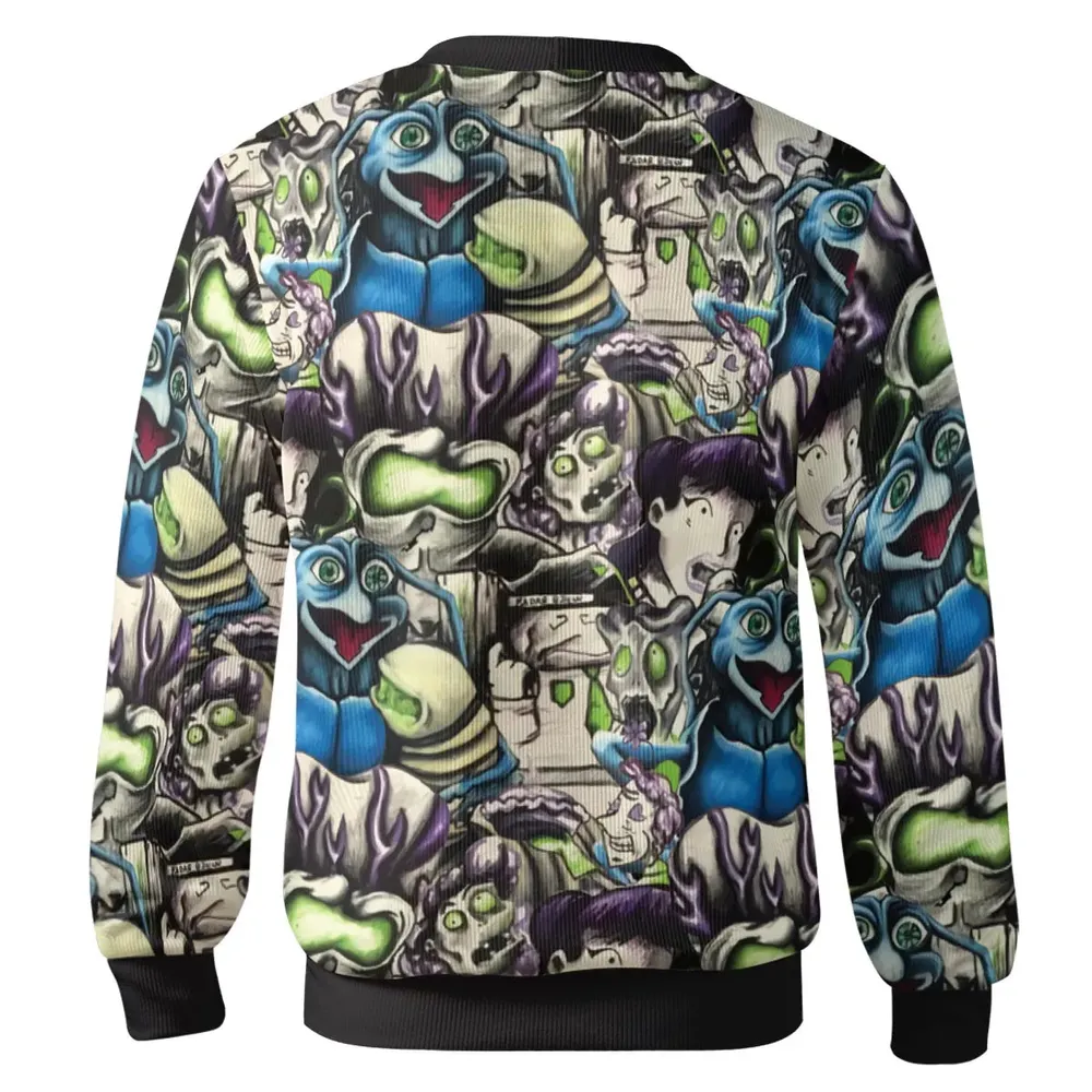Freakie Stories Collage Cardigan - 3