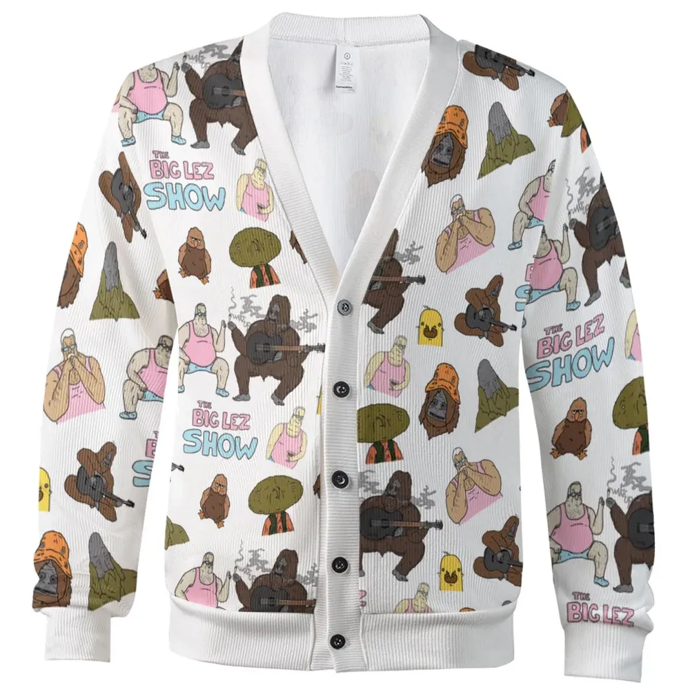 Sassy The Sasquatch The Big Lebowski Cardigan - 2