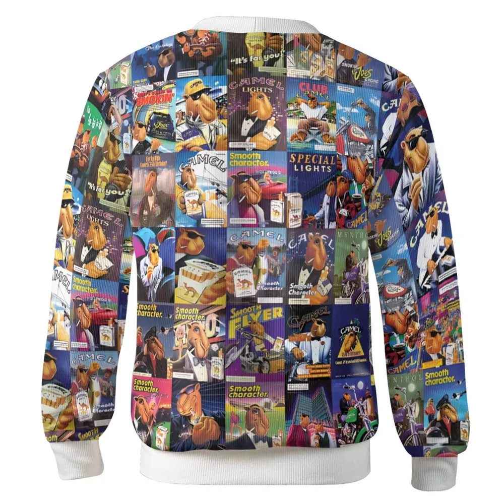 Cigarette Ad Nostalgia Joe Camel Cardigan - 3