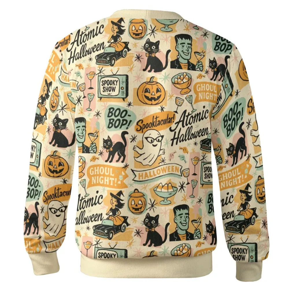Spooky Show Frankenstein Cardigan - 3