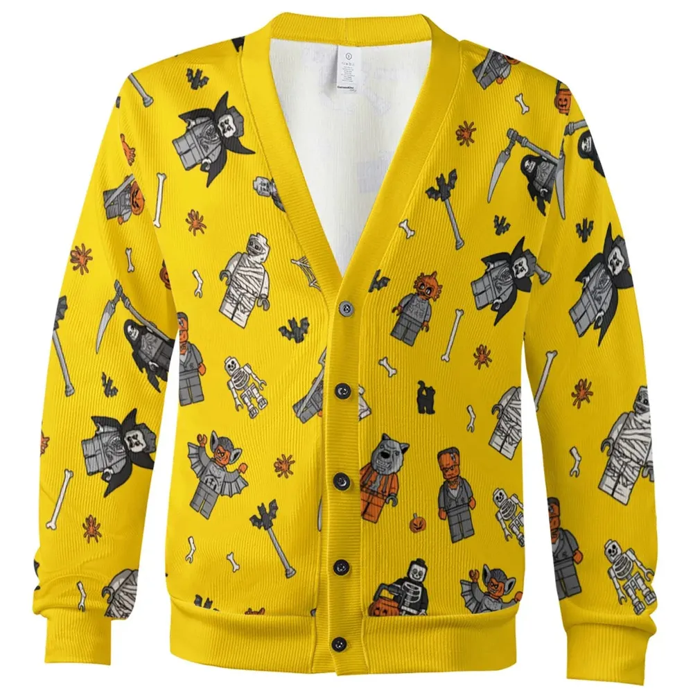 Spooky Season Lego Halloween Cardigan - 2