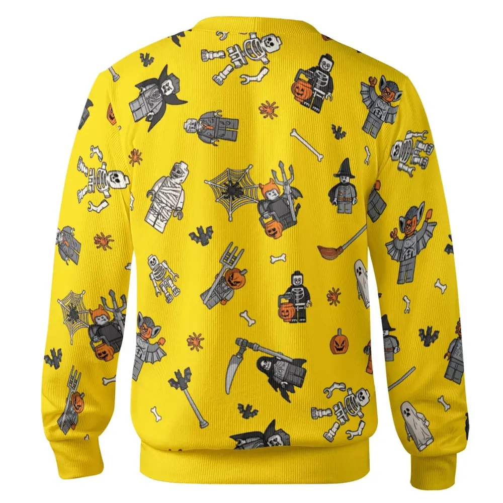 Spooky Season Lego Halloween Cardigan - 3