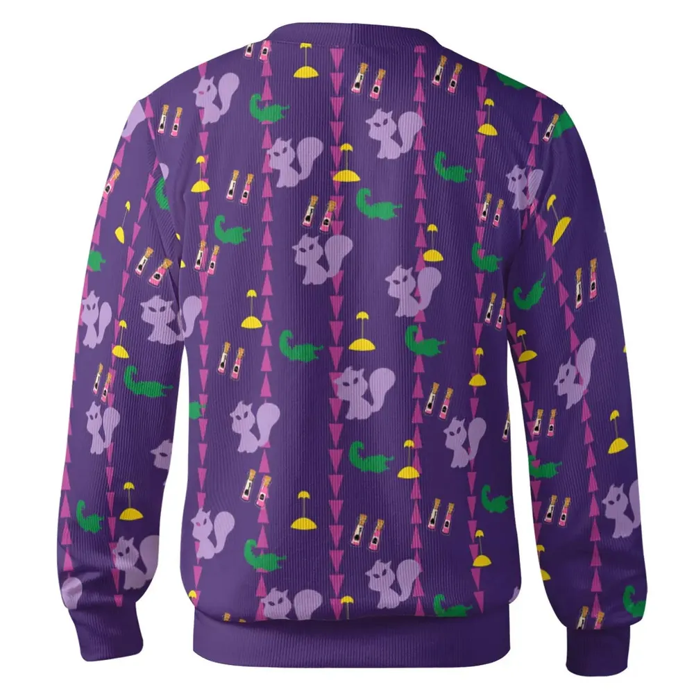Yzma and Kronk Pattern The Emperor's New Groove Cardigan - 3