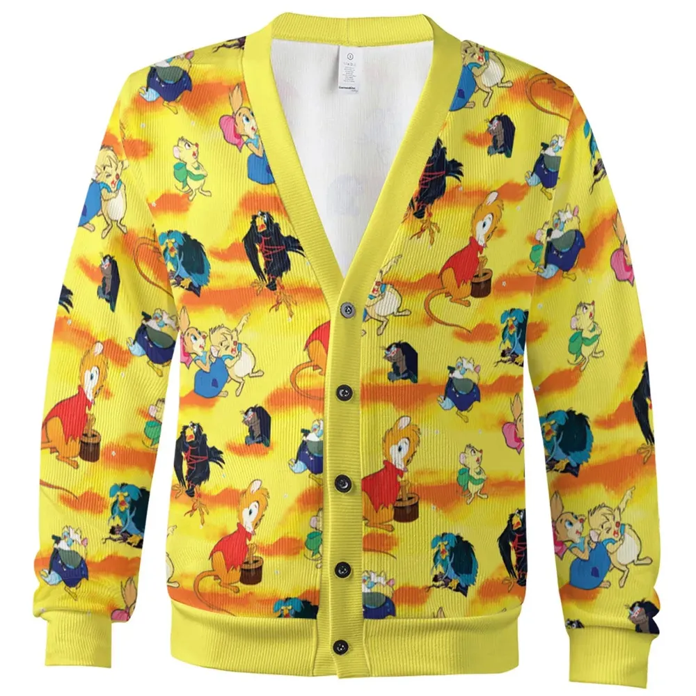 From The Great Owl to Mrs. Brisby Secret of NIMH Cardigan - 2