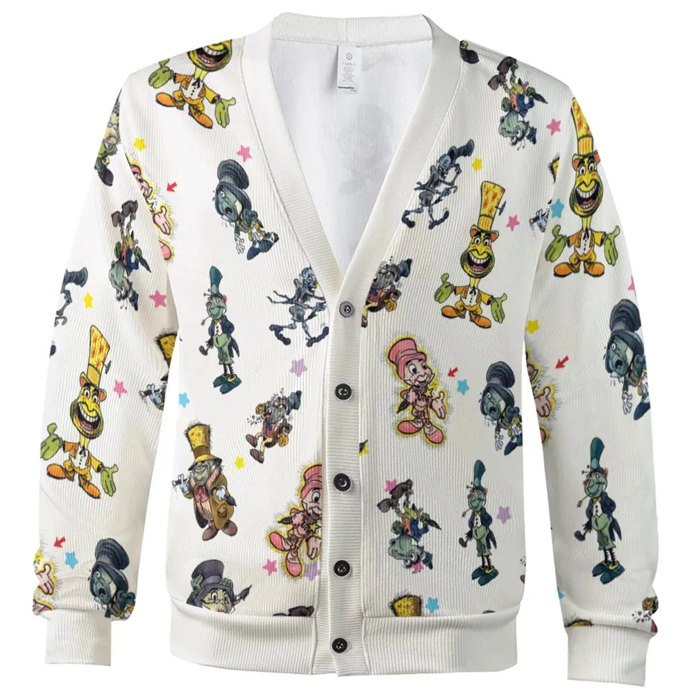Colorful Jiminy Cricket Cardigan - 2