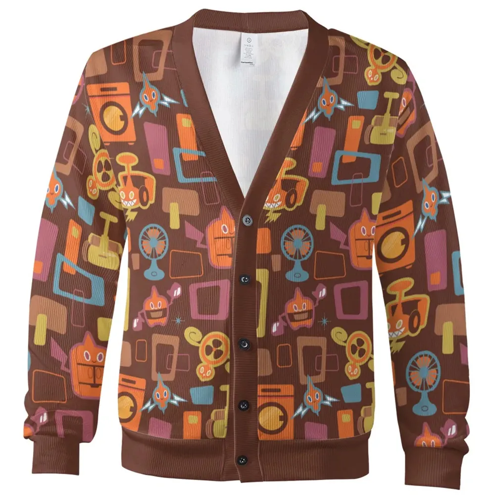 Electric Type Pokemon Cardigan - 2