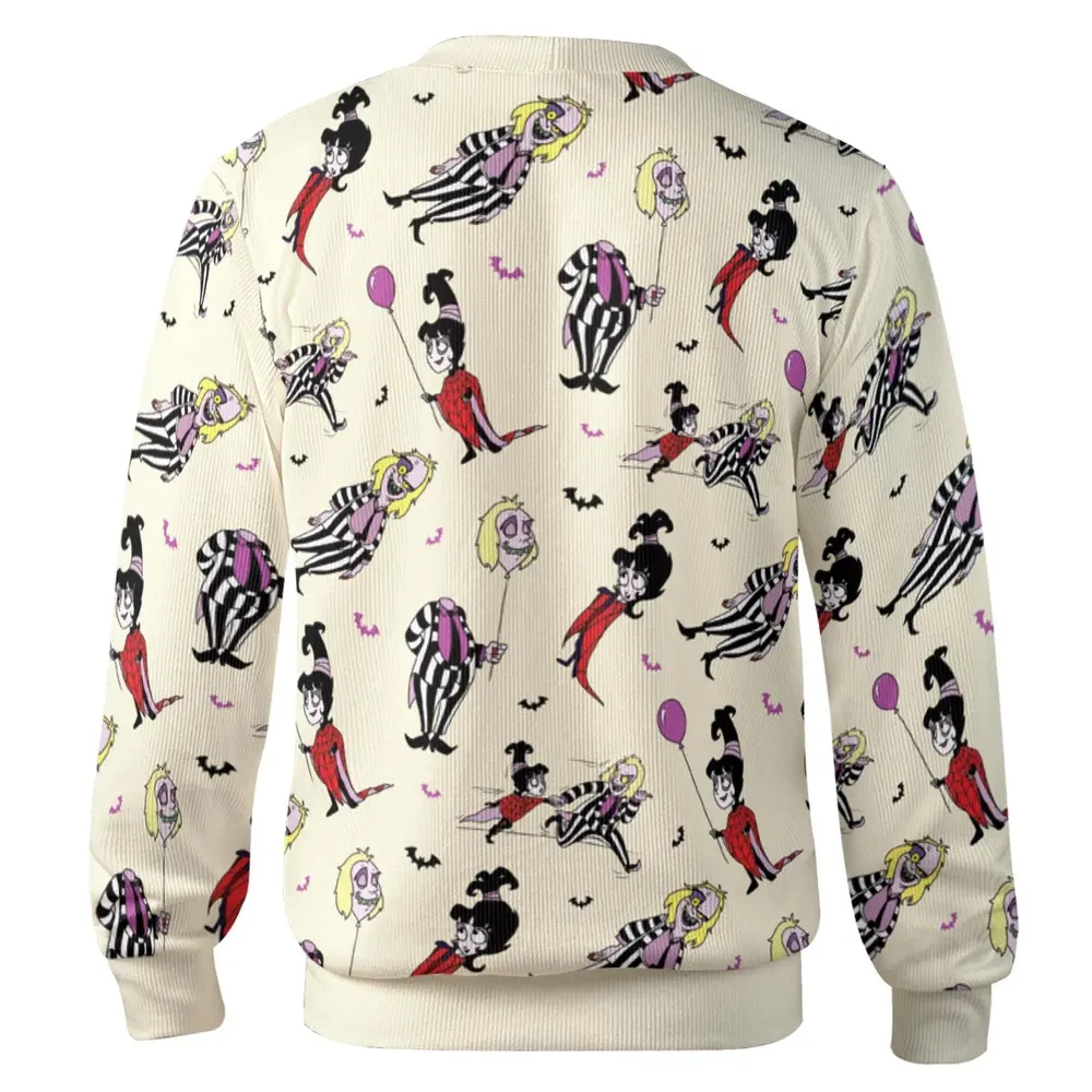 Cartoon Creep Beetlejuice Cardigan - 3
