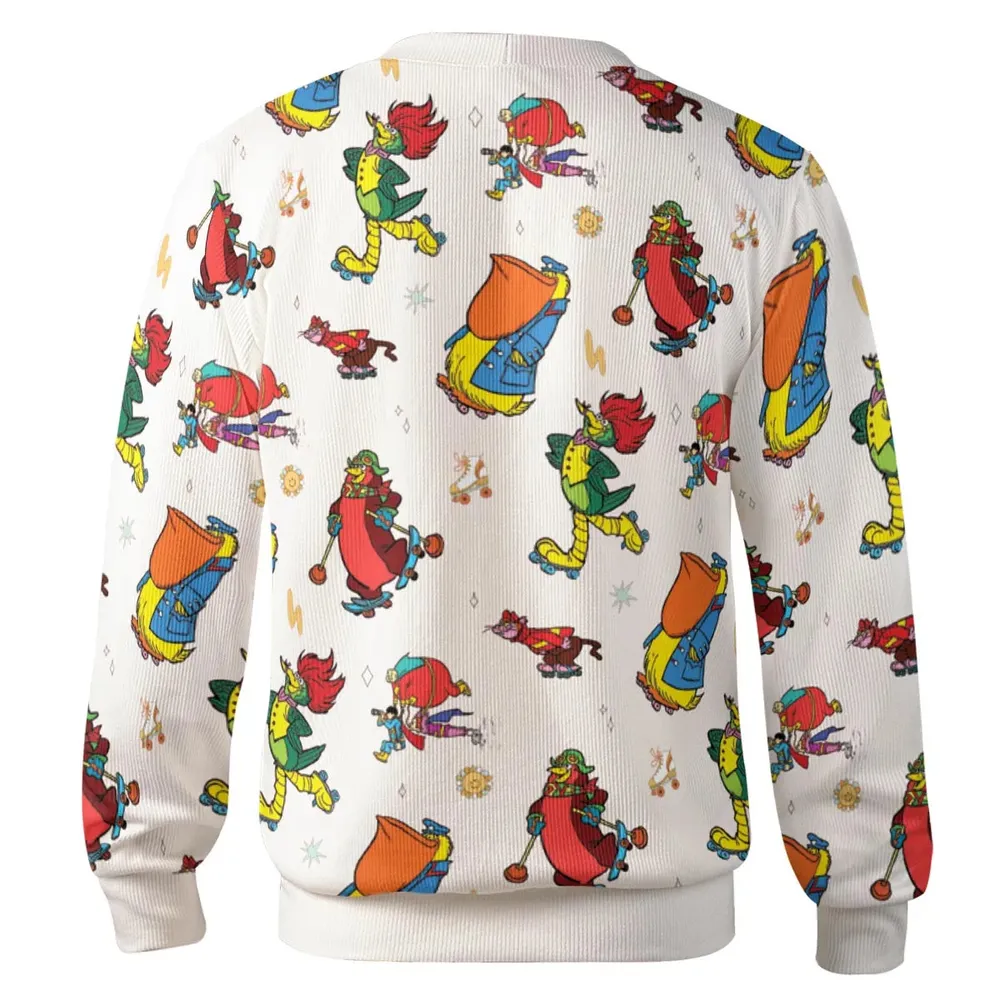 70s Skatebirds The Robonic Stooges Cardigan - 3