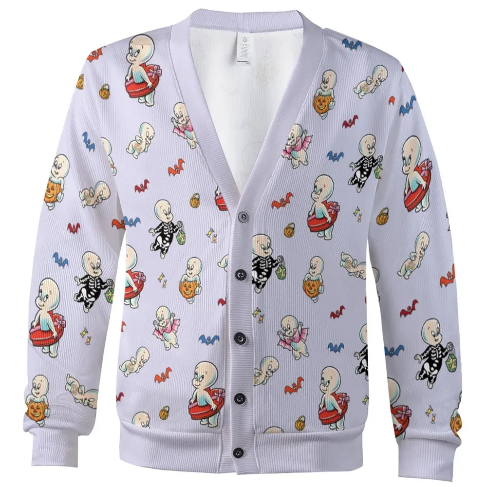 Not So Scary Casper Cardigan - 2