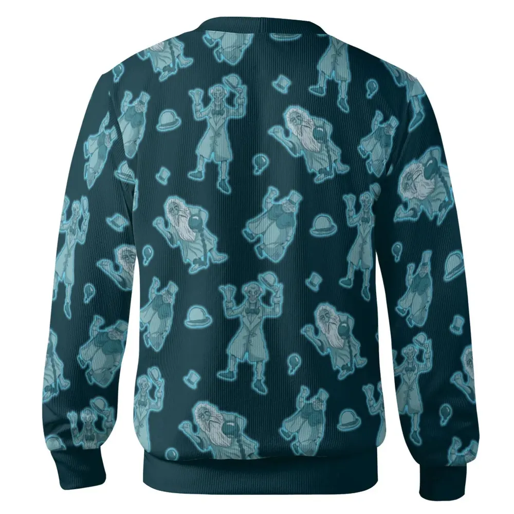 Hitchhiking Ghosts Haunted Mansion Cardigan - 3