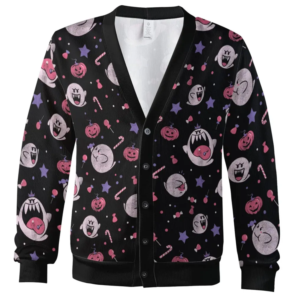 No Tricks Just Treats Super Mario Cardigan - 2
