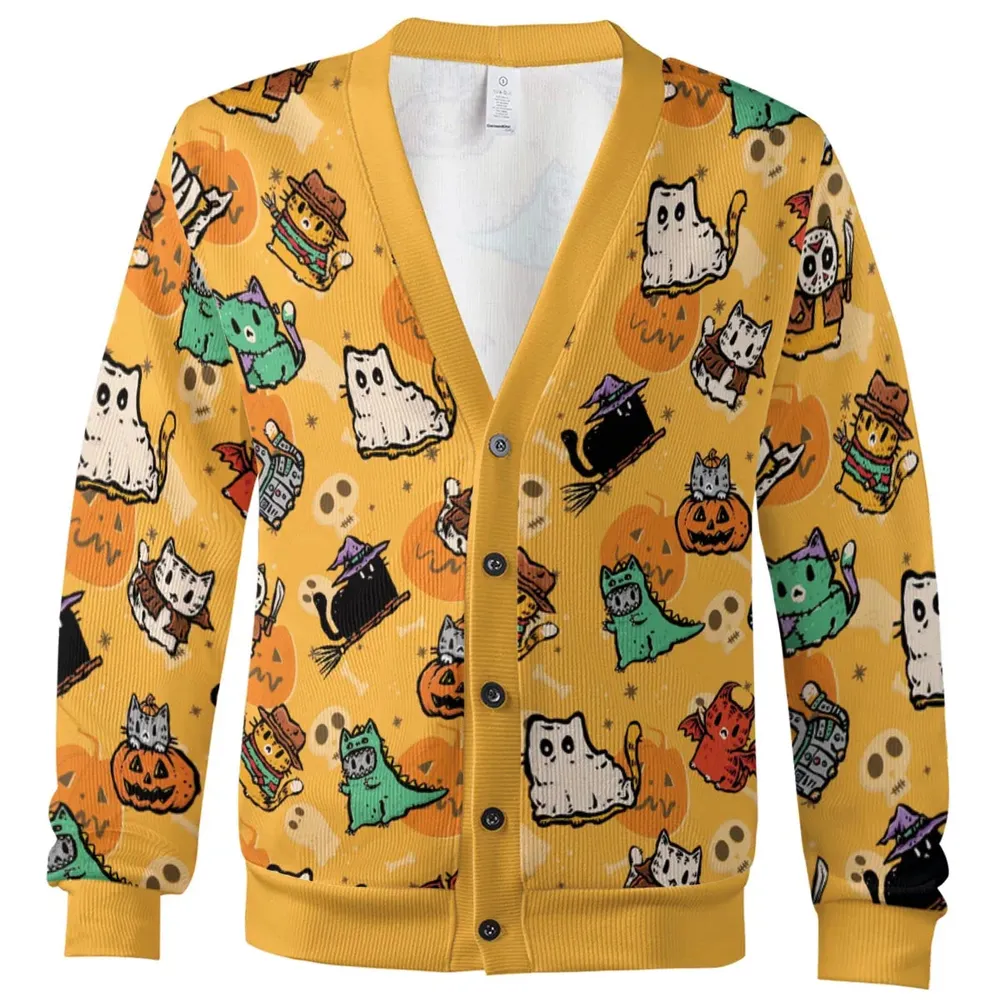 Trick or Kitten Cardigan - 2