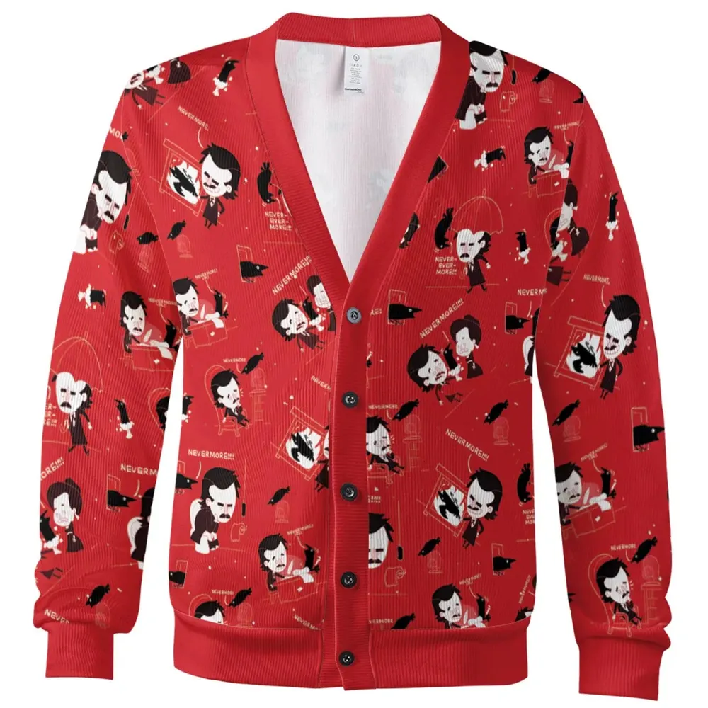 The Raven Is A Jerk Cardigan - 2