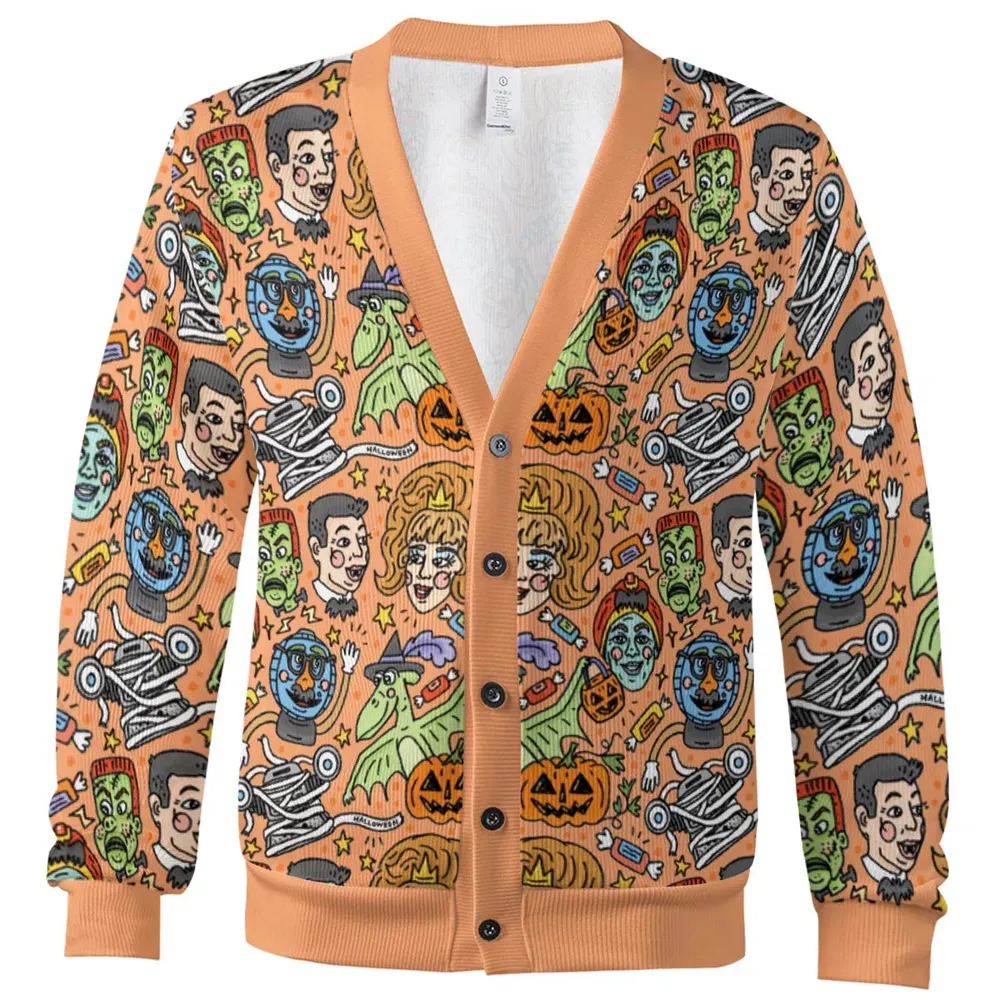 Halloween at Pee-wee’s Playhouse Cardigan - 2