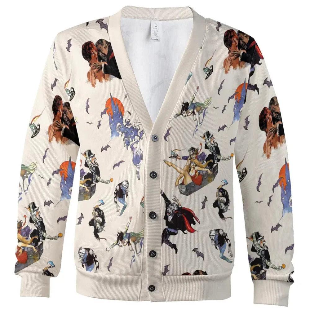60s Vampire Fearless Vampire Killers Cardigan - 2