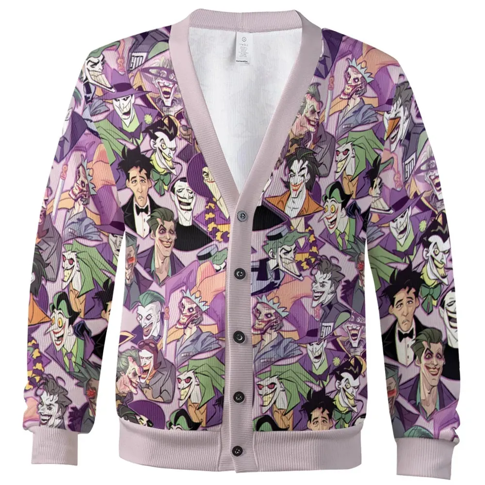 Many Faces of Joker Cardigan - 2