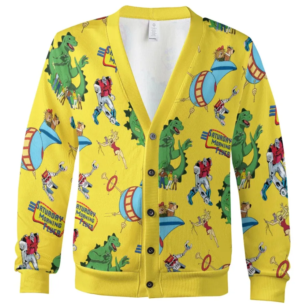 Saturday Morning Fever Characters Cardigan - 2