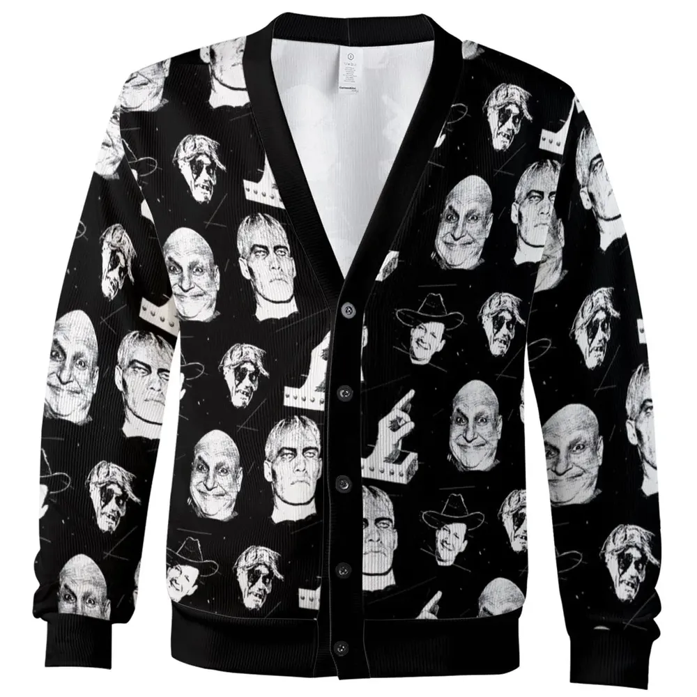 TV Stars Of The Addams Family Cardigan - 2