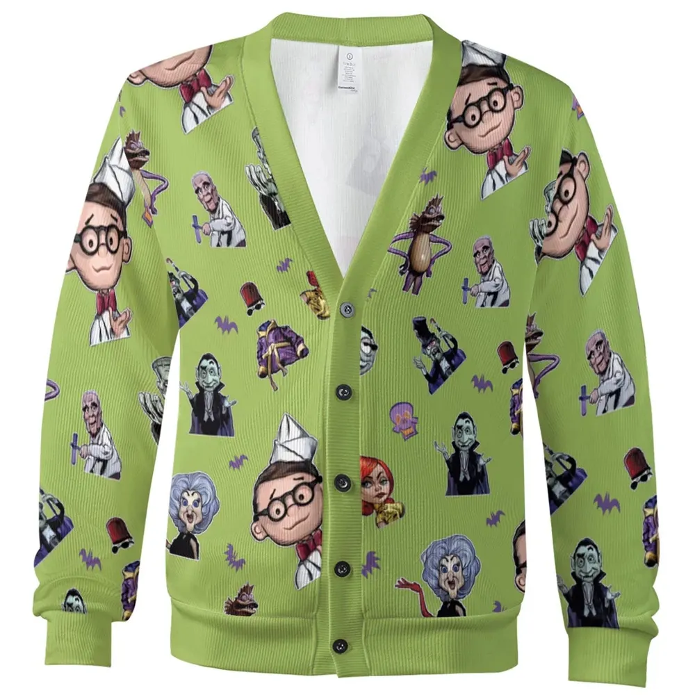Mad Monster Party Characters Cardigan - 2