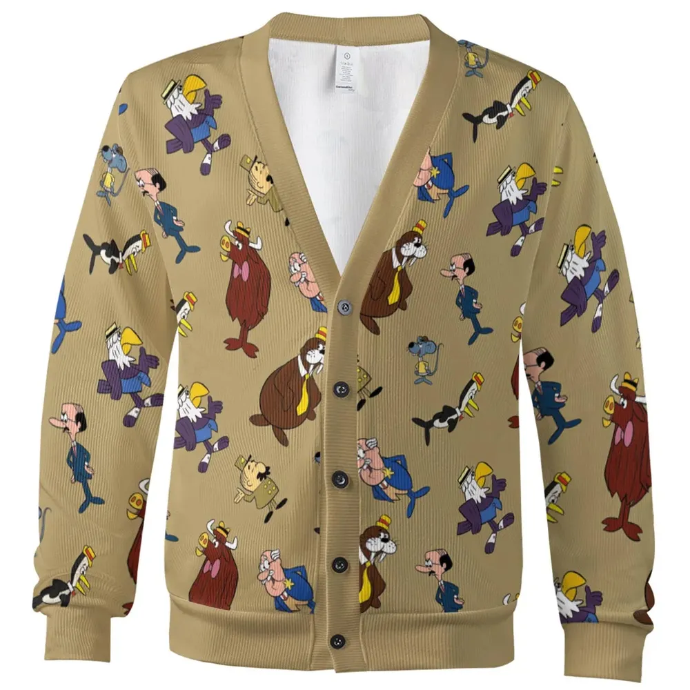 Tennessee Tuxedo and His Tales Characters Cardigan - 2