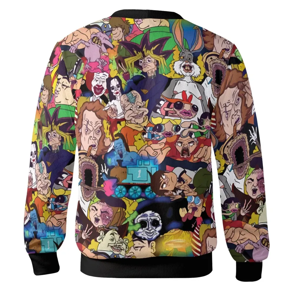 Cartoon of Meat Cardigan - 3