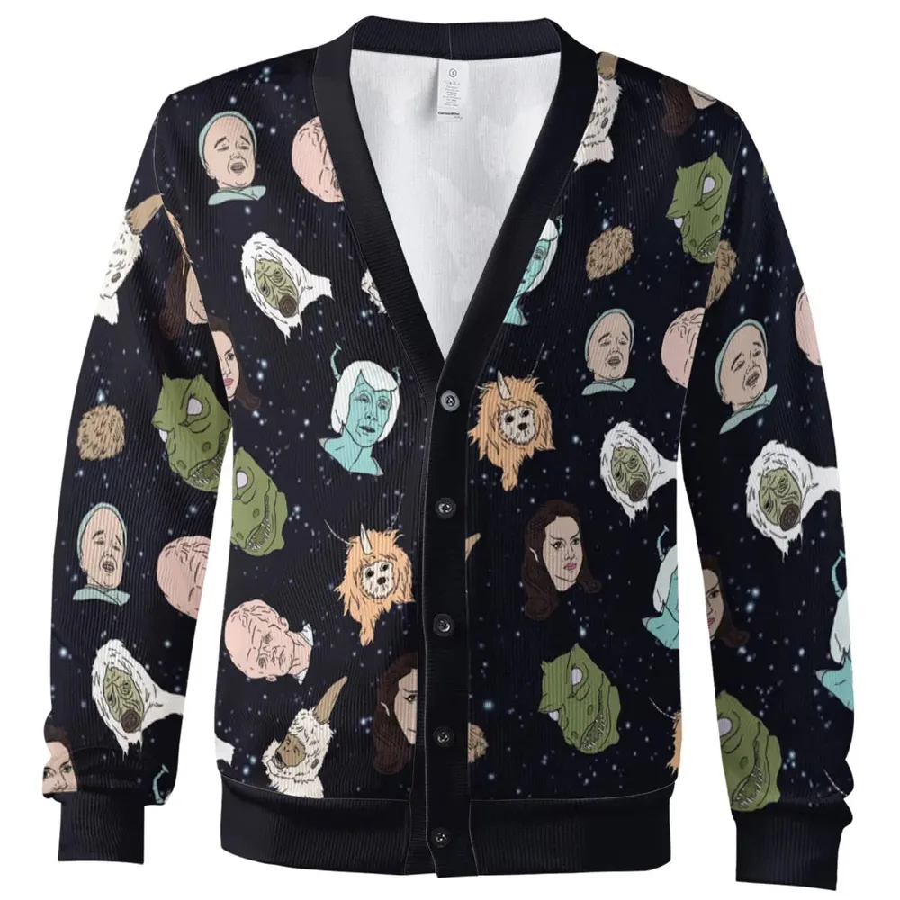 Aliens Of The Final Frontier Cardigan - 2