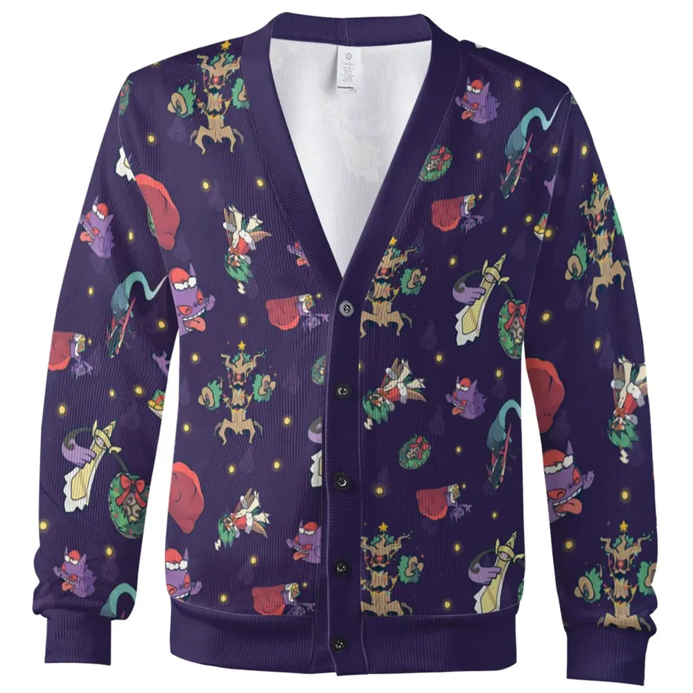 Ghost Holiday Cardigan - 2