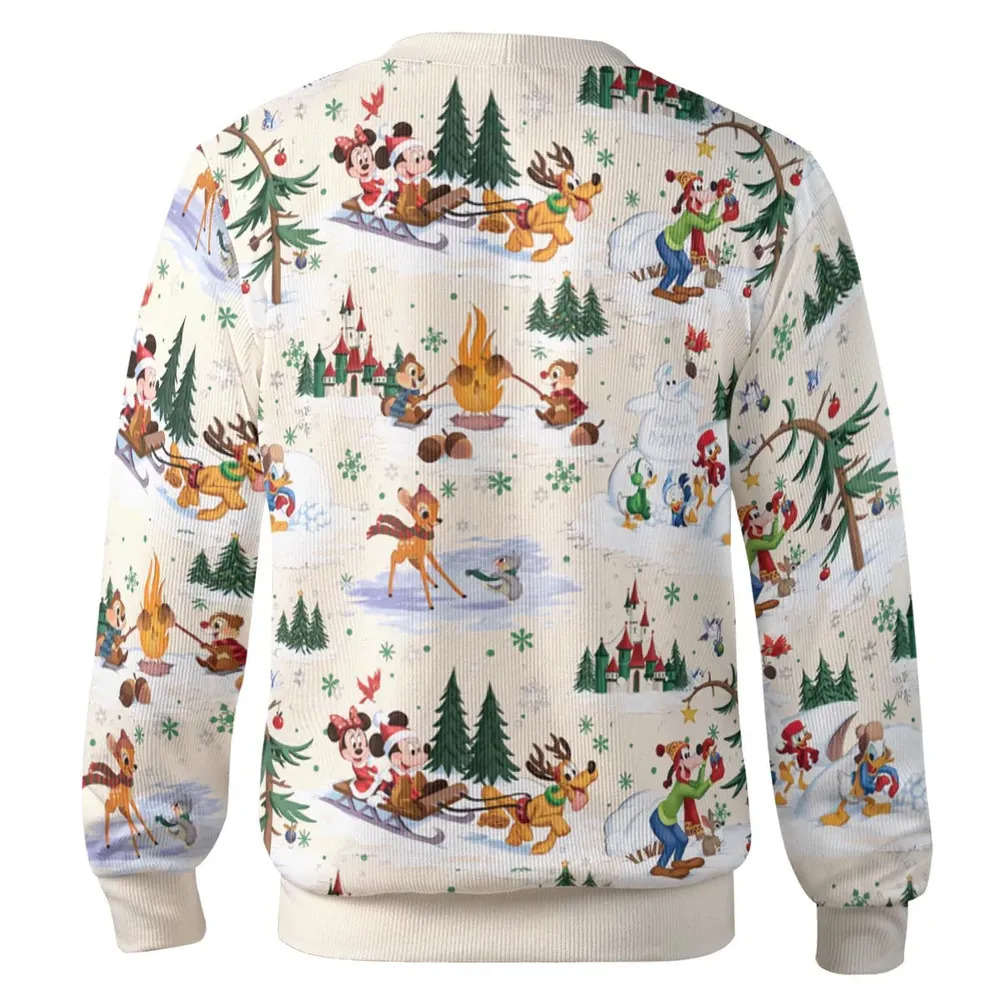 Magical Classic Mouse and Friends Christmas Cardigan - 3