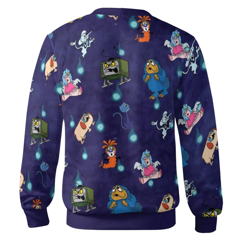 Willo The Wisp Retro Cartoon Cardigan - 3