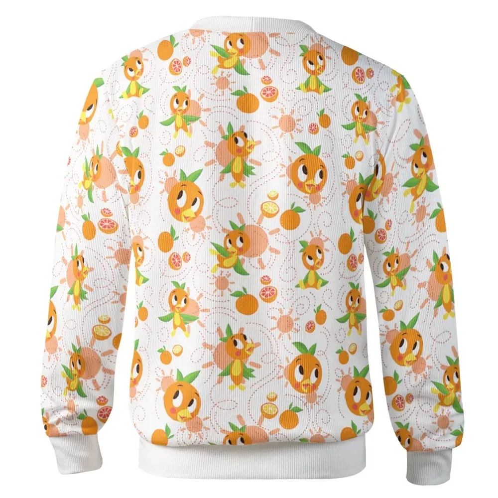 Hello Sunshine Orange Bird Cardigan - 3
