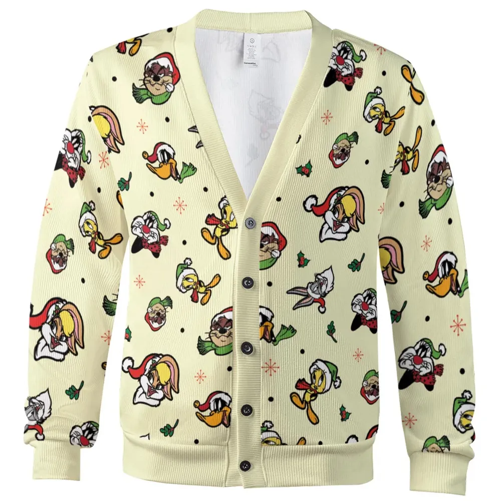 Merry Toonmas Looney Tunes Cardigan - 2