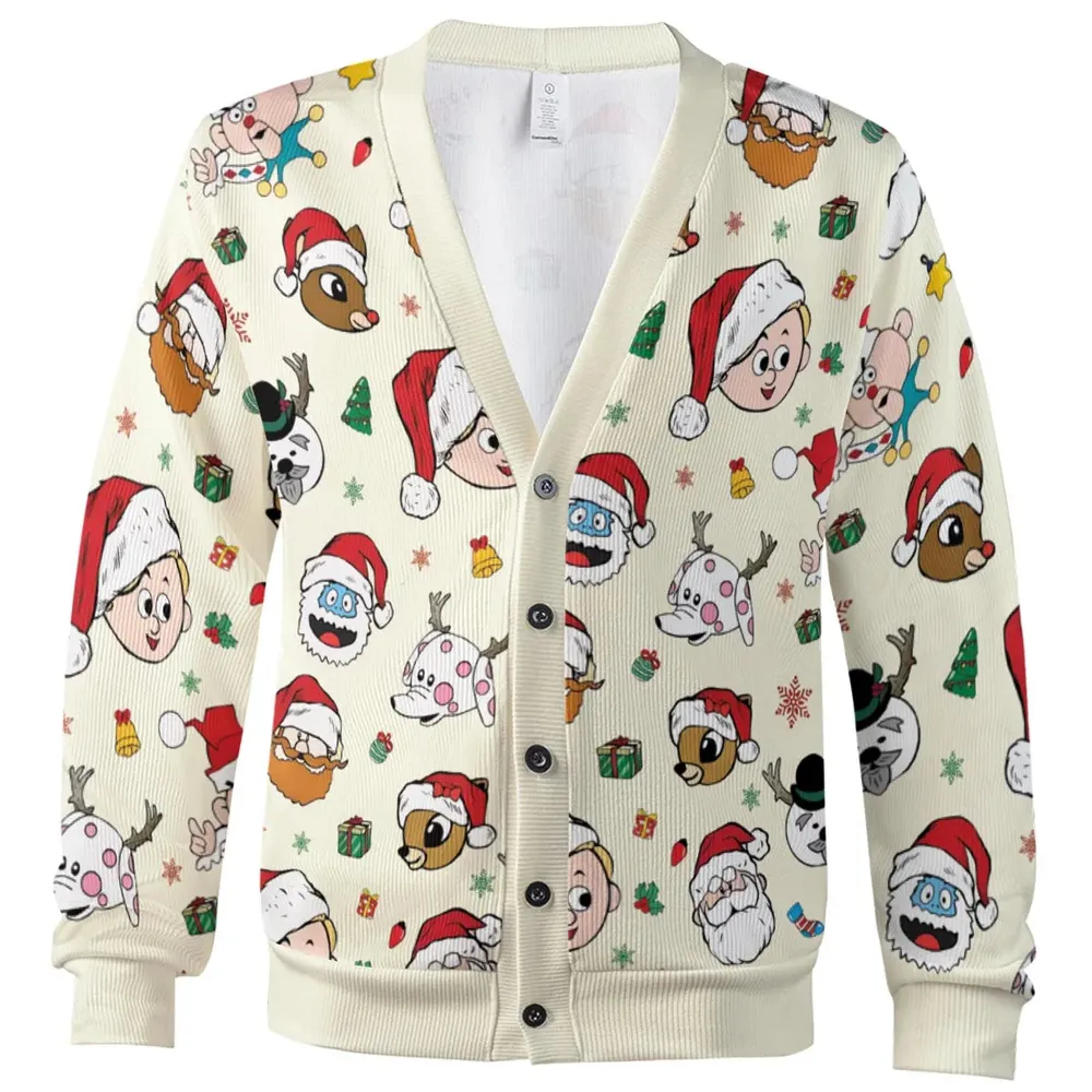 olph the Red-Nosed Reindeer Cardigan - 2