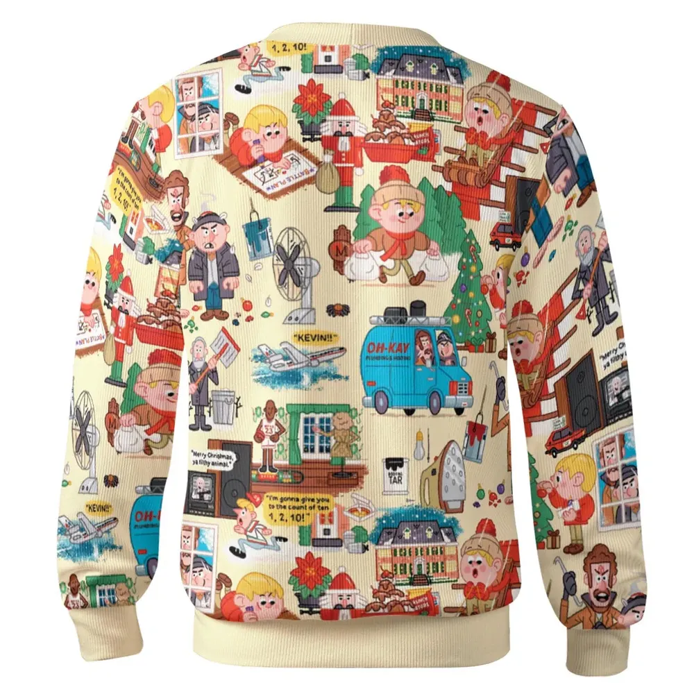 Alone for Christmas Cardigan - 3