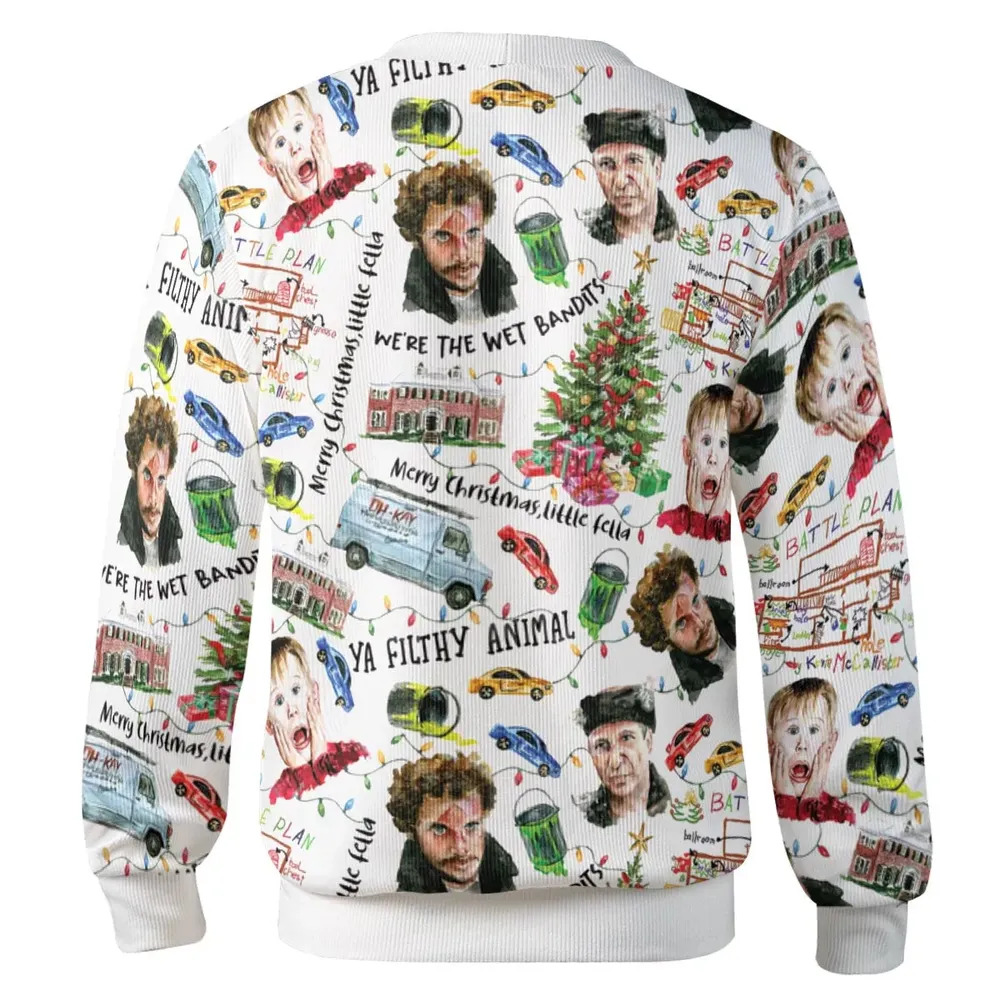 Wet Bandits Home Alone Cardigan - 3