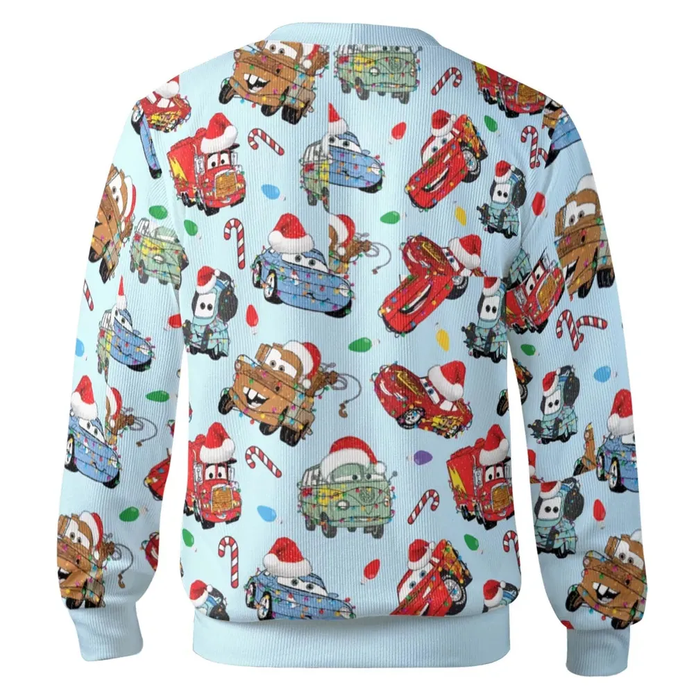 Christmas Cars Cars Toon Cardigan - 3