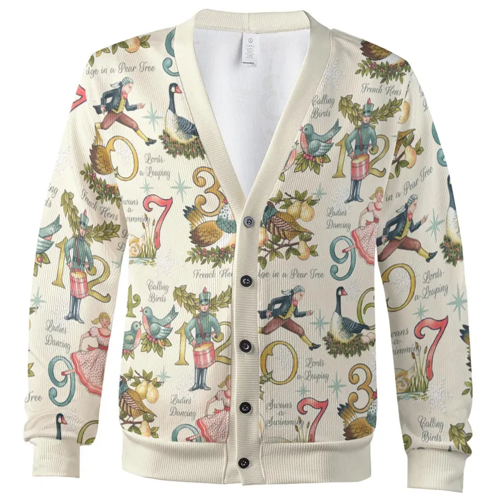Twelve Days of Christmas Cardigan - 2