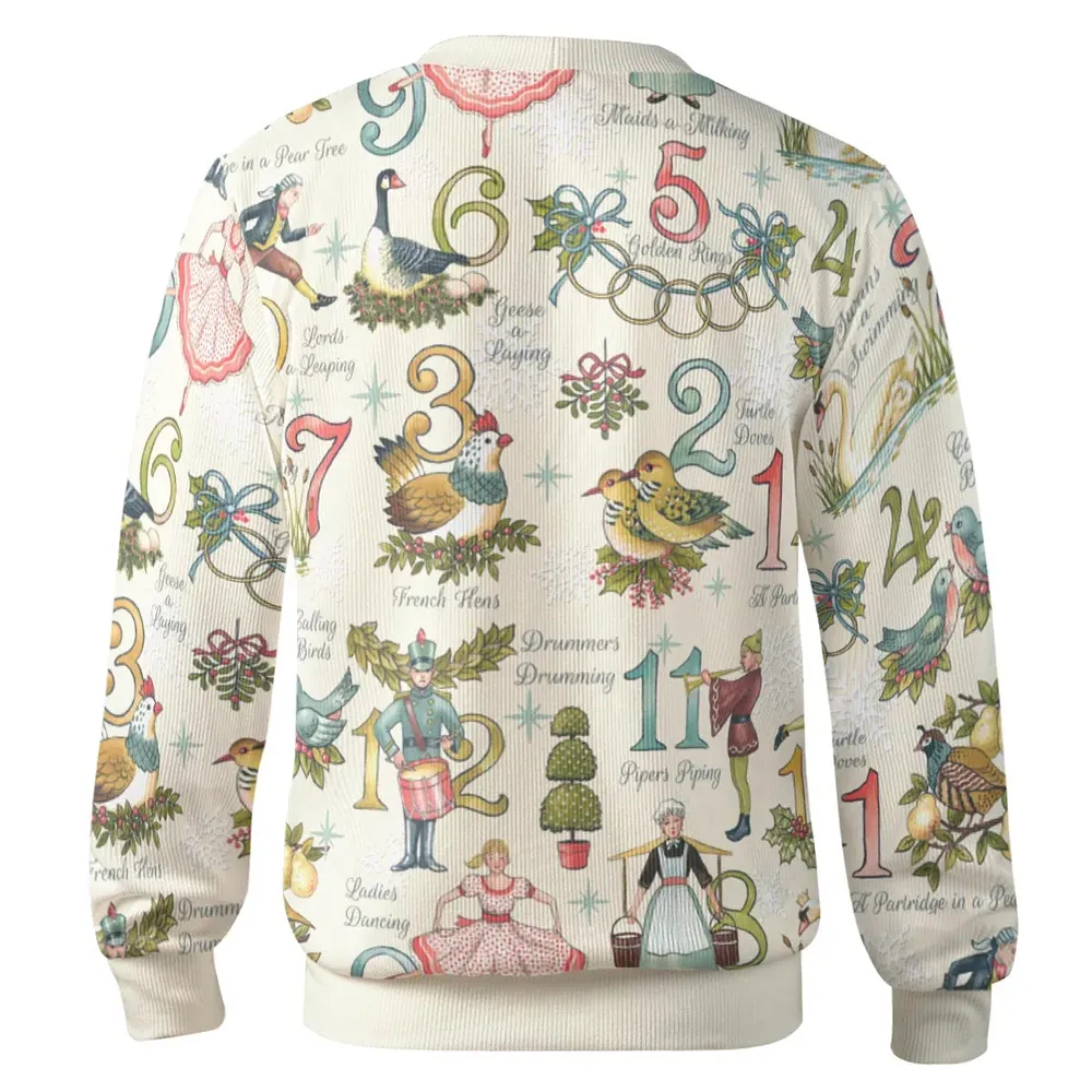 Twelve Days of Christmas Cardigan - 3