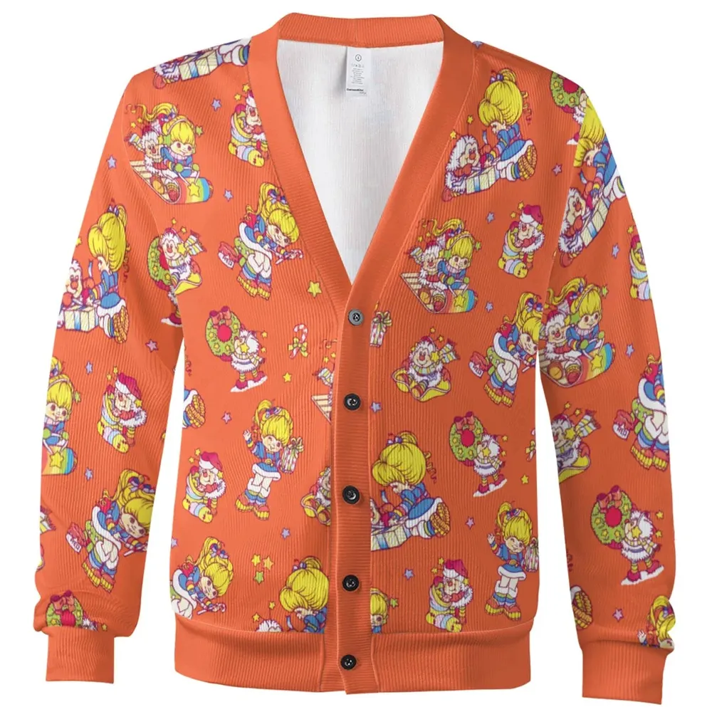 Rainbow Brite Christmas Cardigan - 2