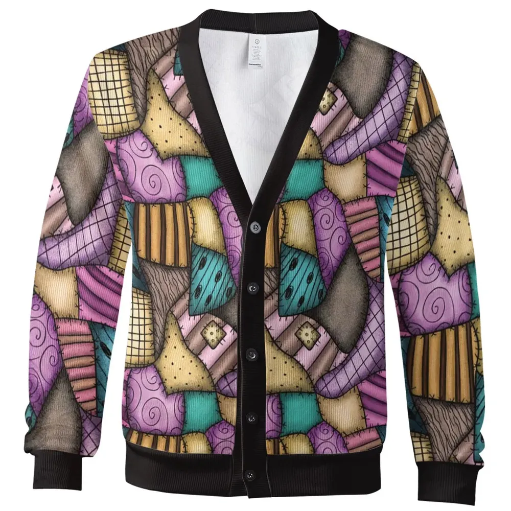 Sally Patches The Nightmare Before Christmas Cardigan - 2